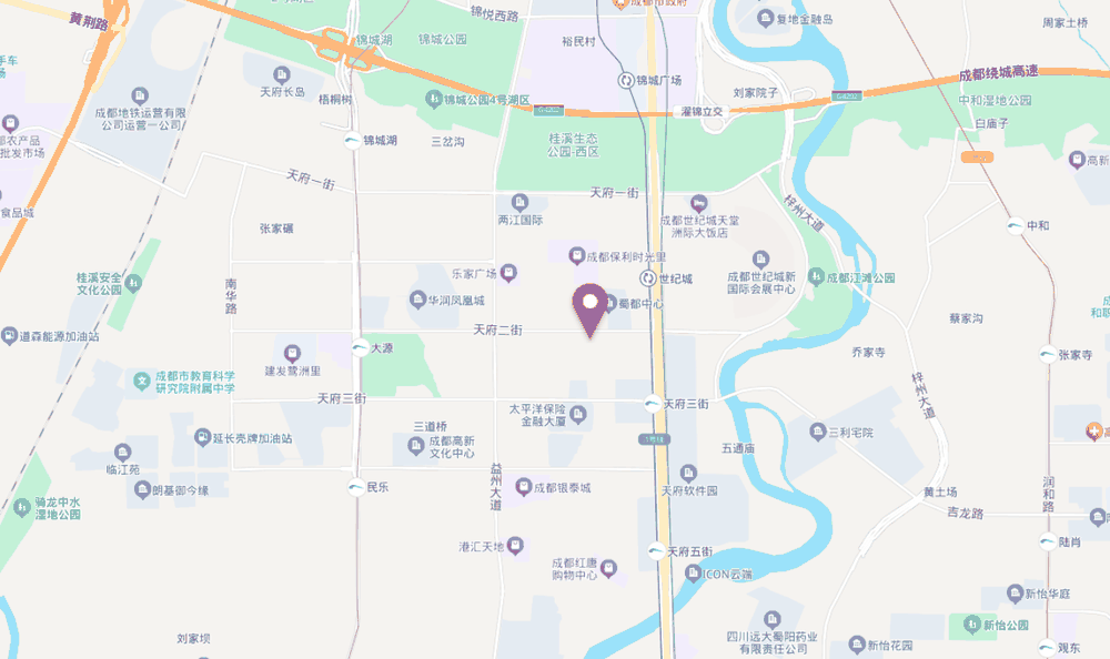 领地环球金融中心位置地图